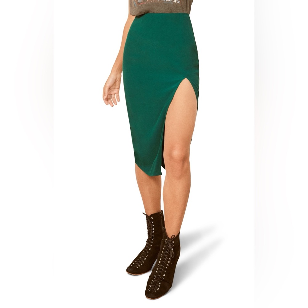 Reformation Nicks Side Slit Pencil Skirt